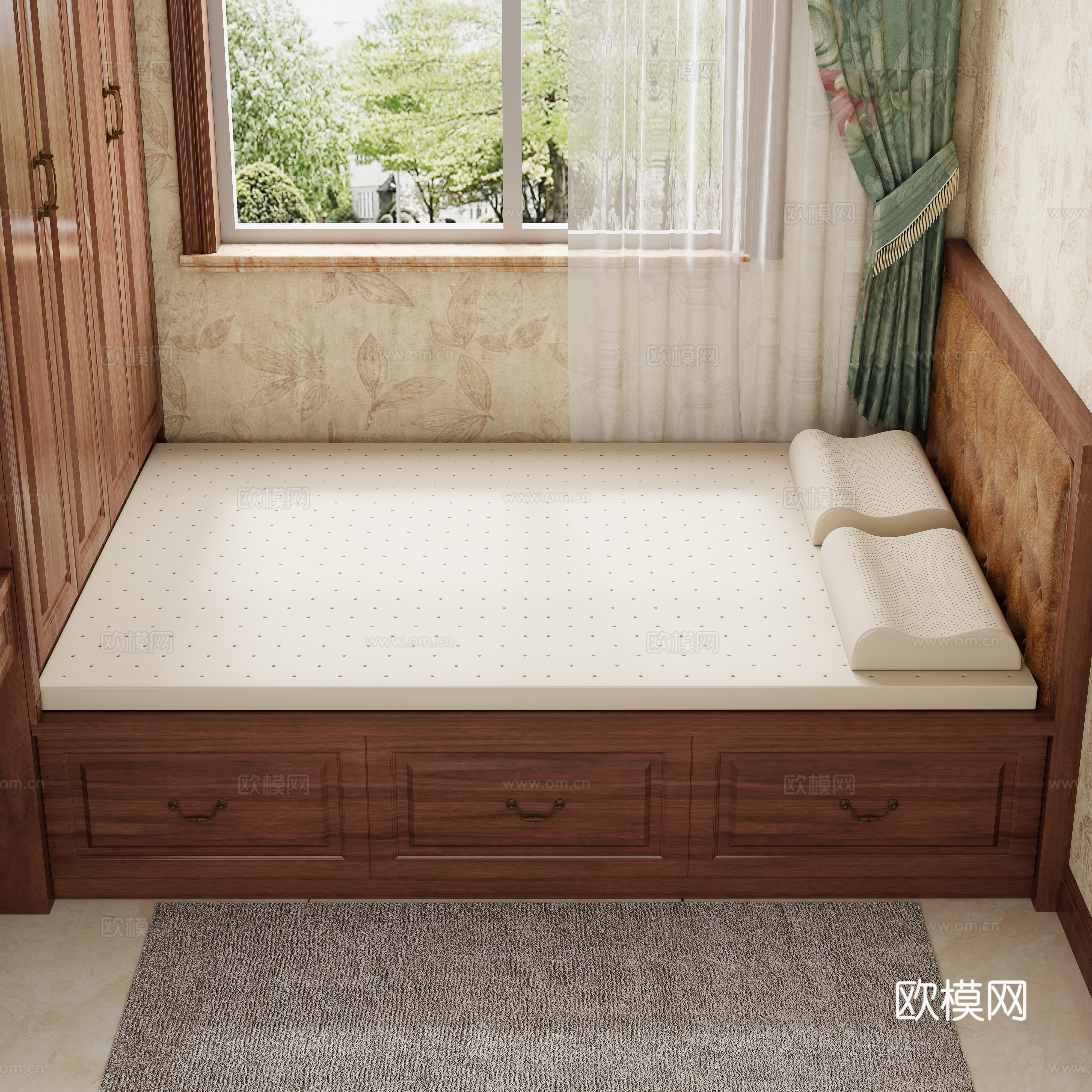 乳胶垫3d模型下载