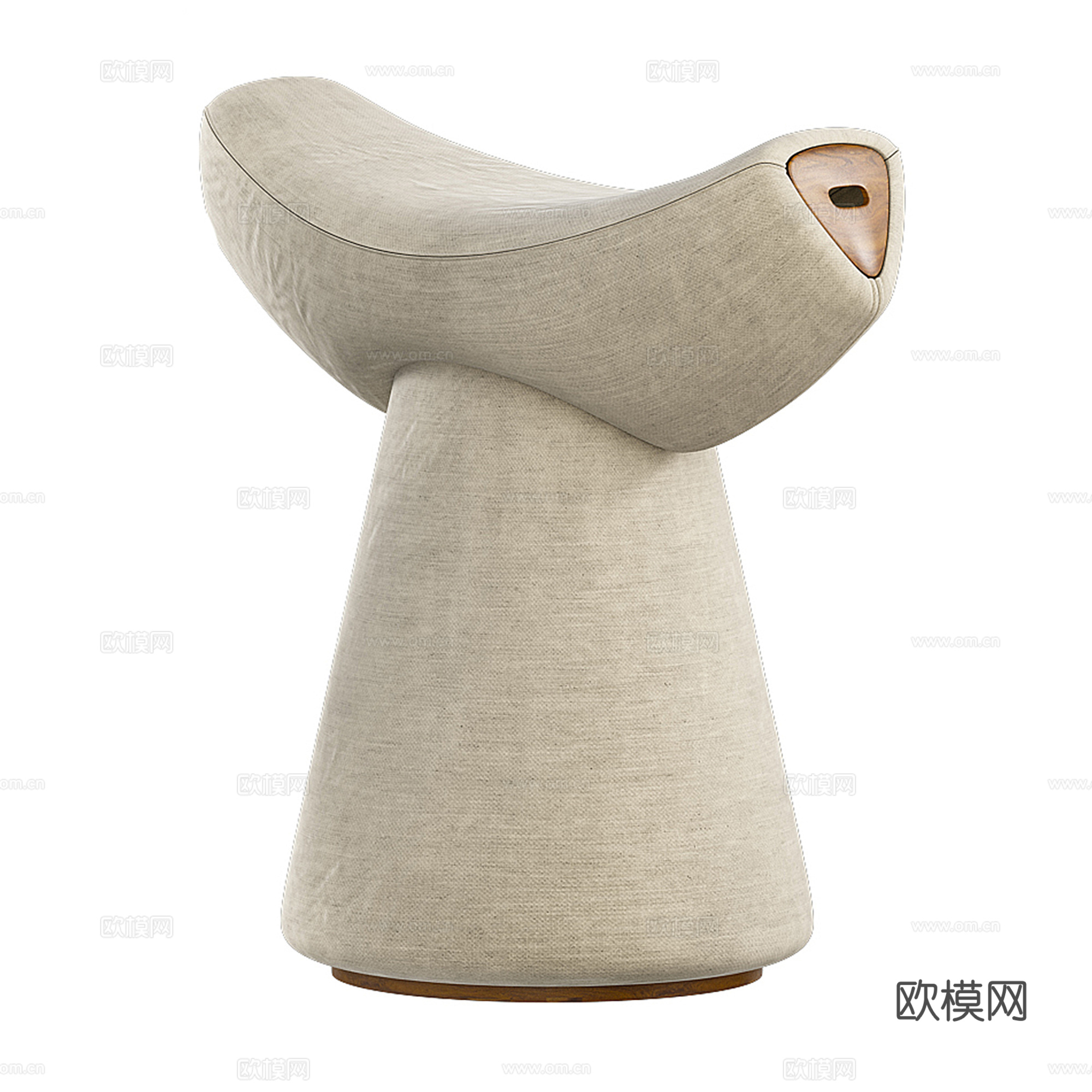 现代沙发凳 矮凳3d模型