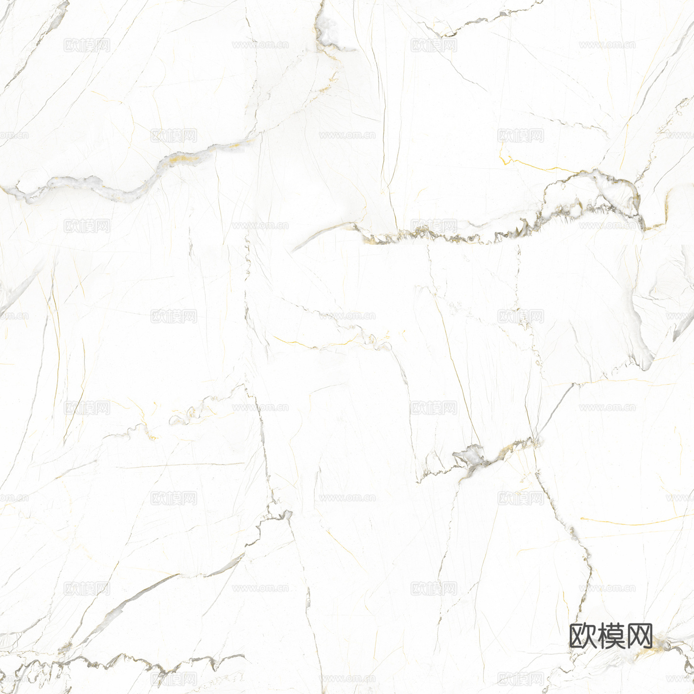 银线白大理石