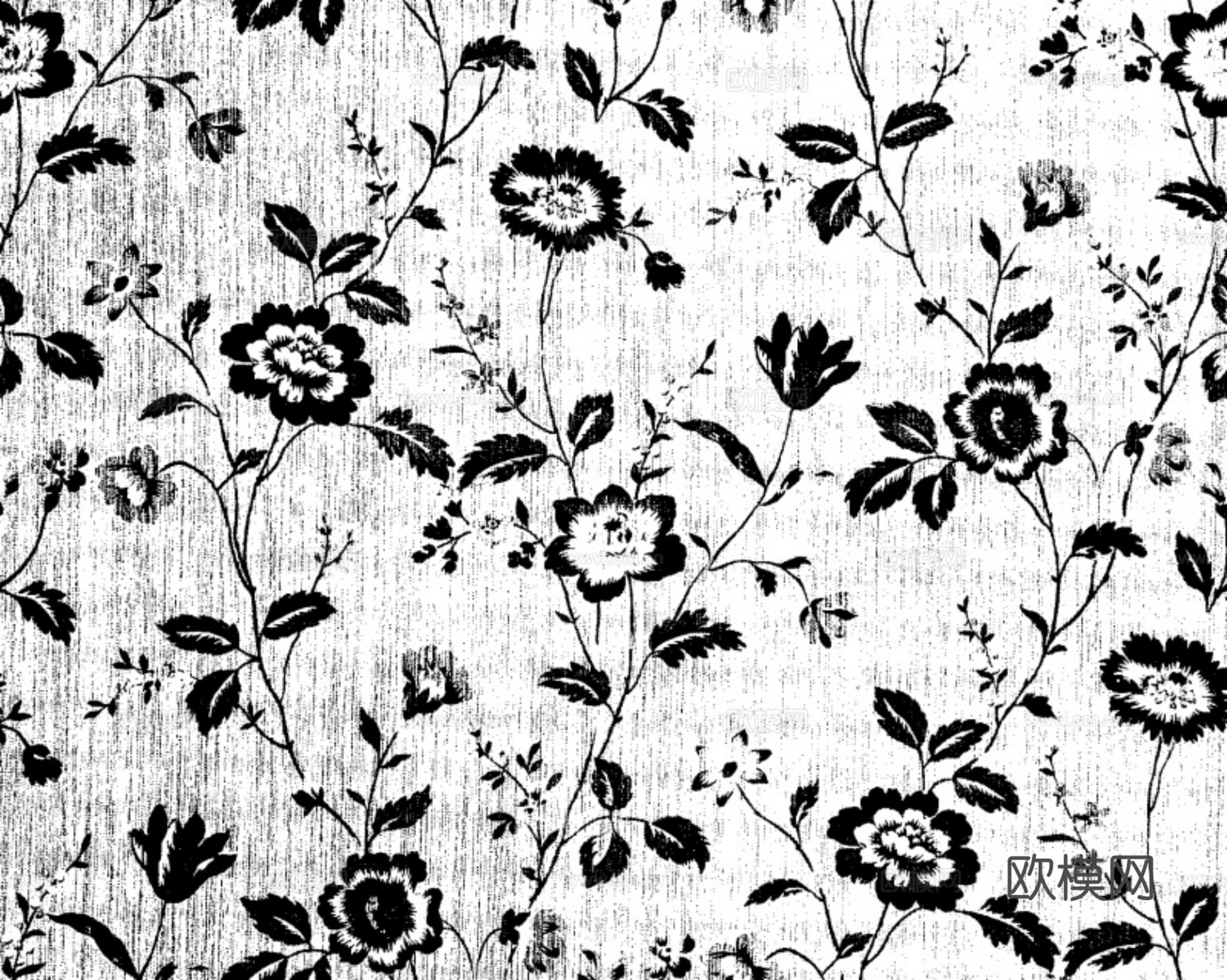 现代黑白 装饰花纹 黑白贴图 漂亮素材黑白下载