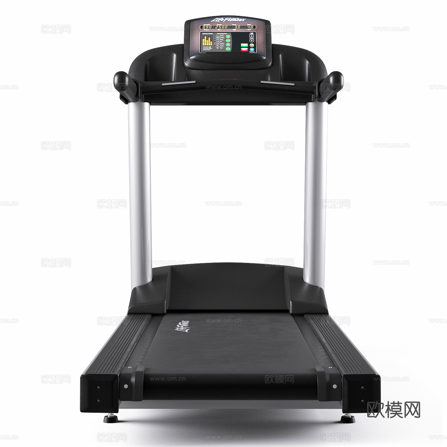 跑步机3d模型