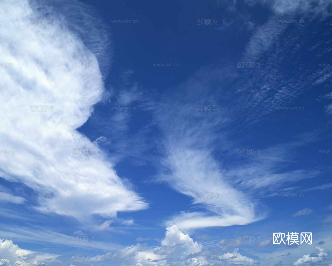 现代天空 蓝天白云 天空外景 白天下载