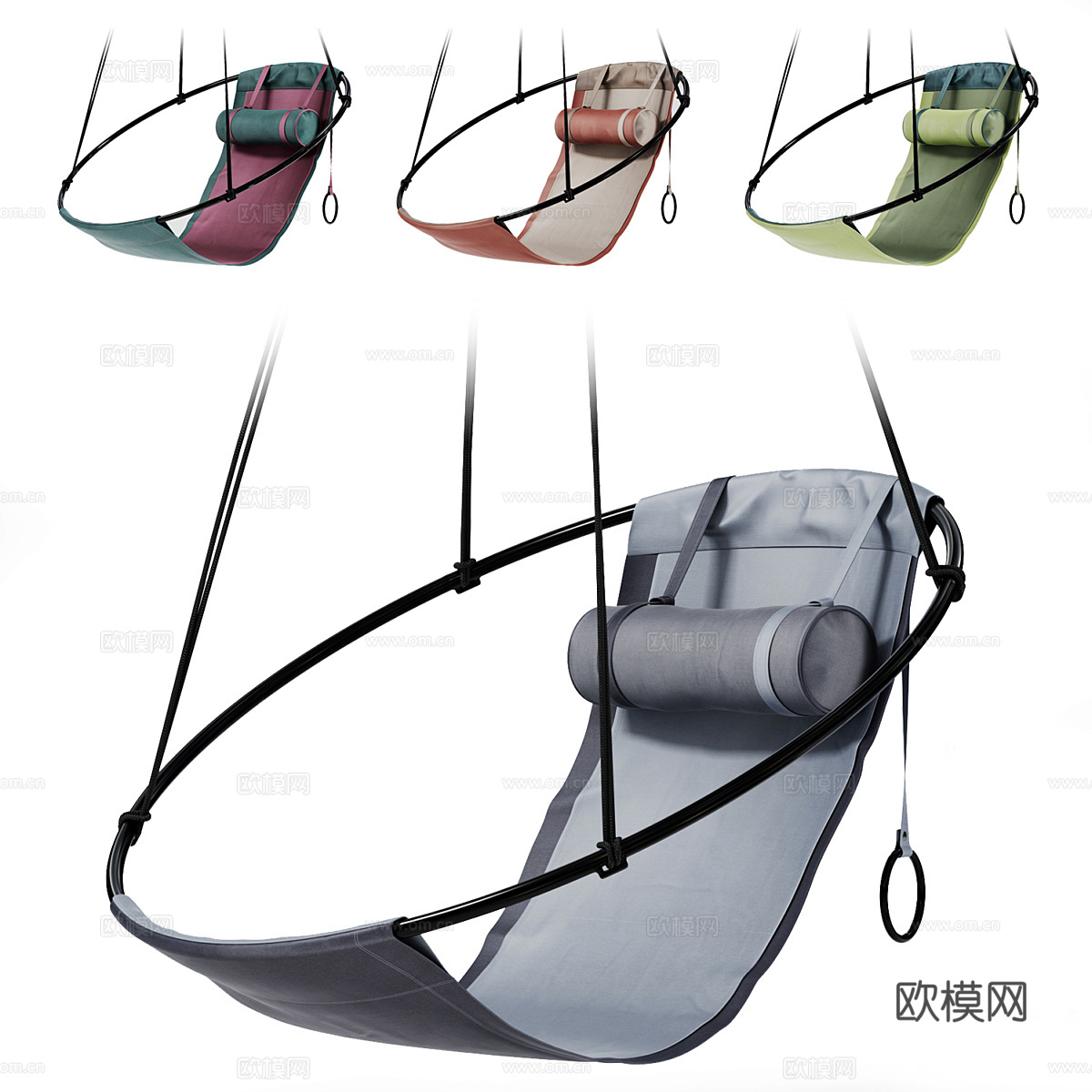 吊索吊椅3d模型