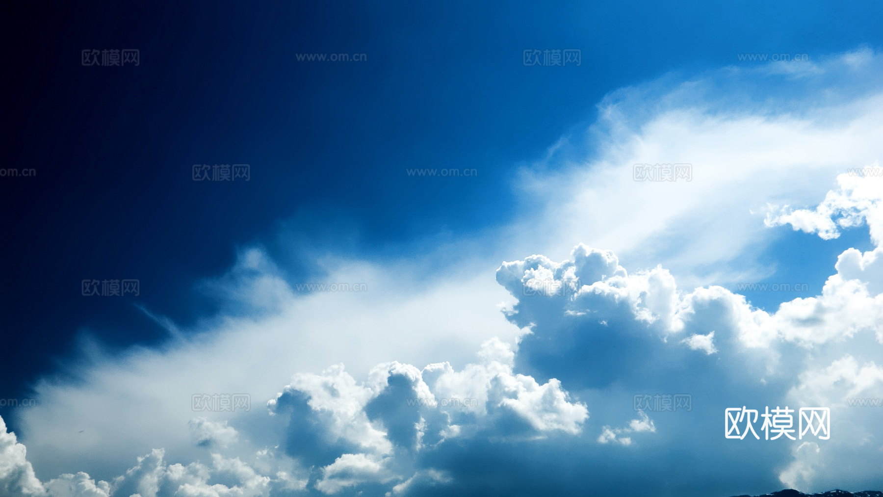 现代天空 蓝天白云 天空外景 白天下载