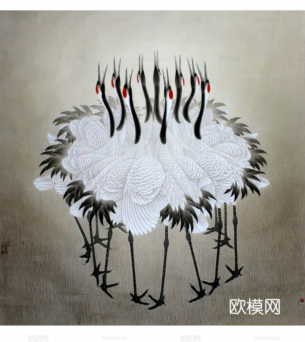 中式水墨字画