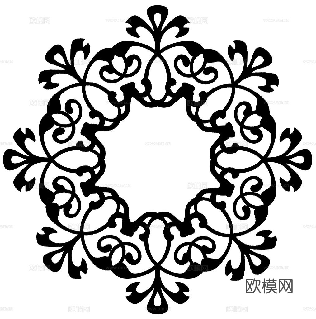 现代黑白 装饰花纹 黑白贴图 漂亮素材黑白下载