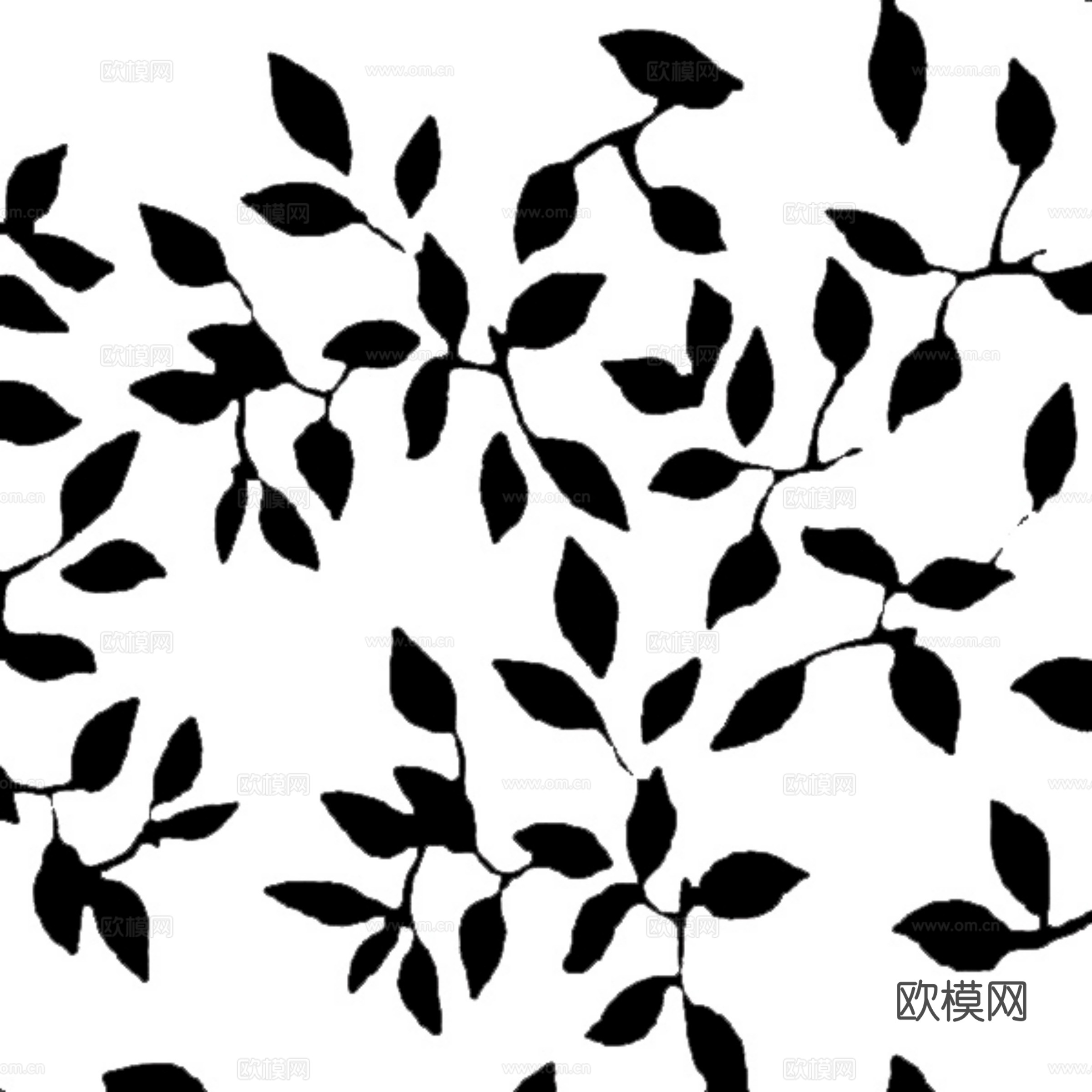 现代黑白 装饰花纹 黑白贴图 漂亮素材黑白下载