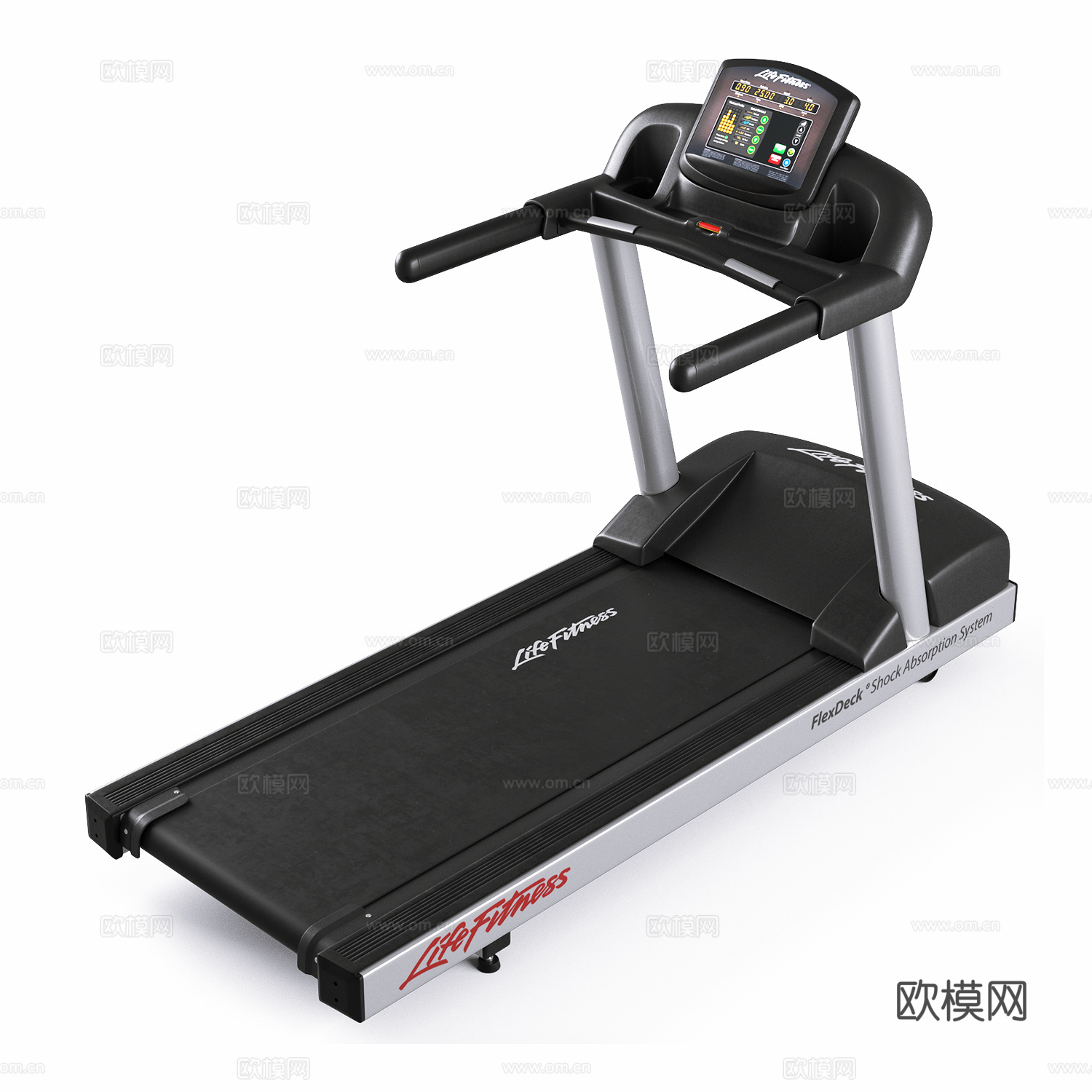 跑步机3d模型