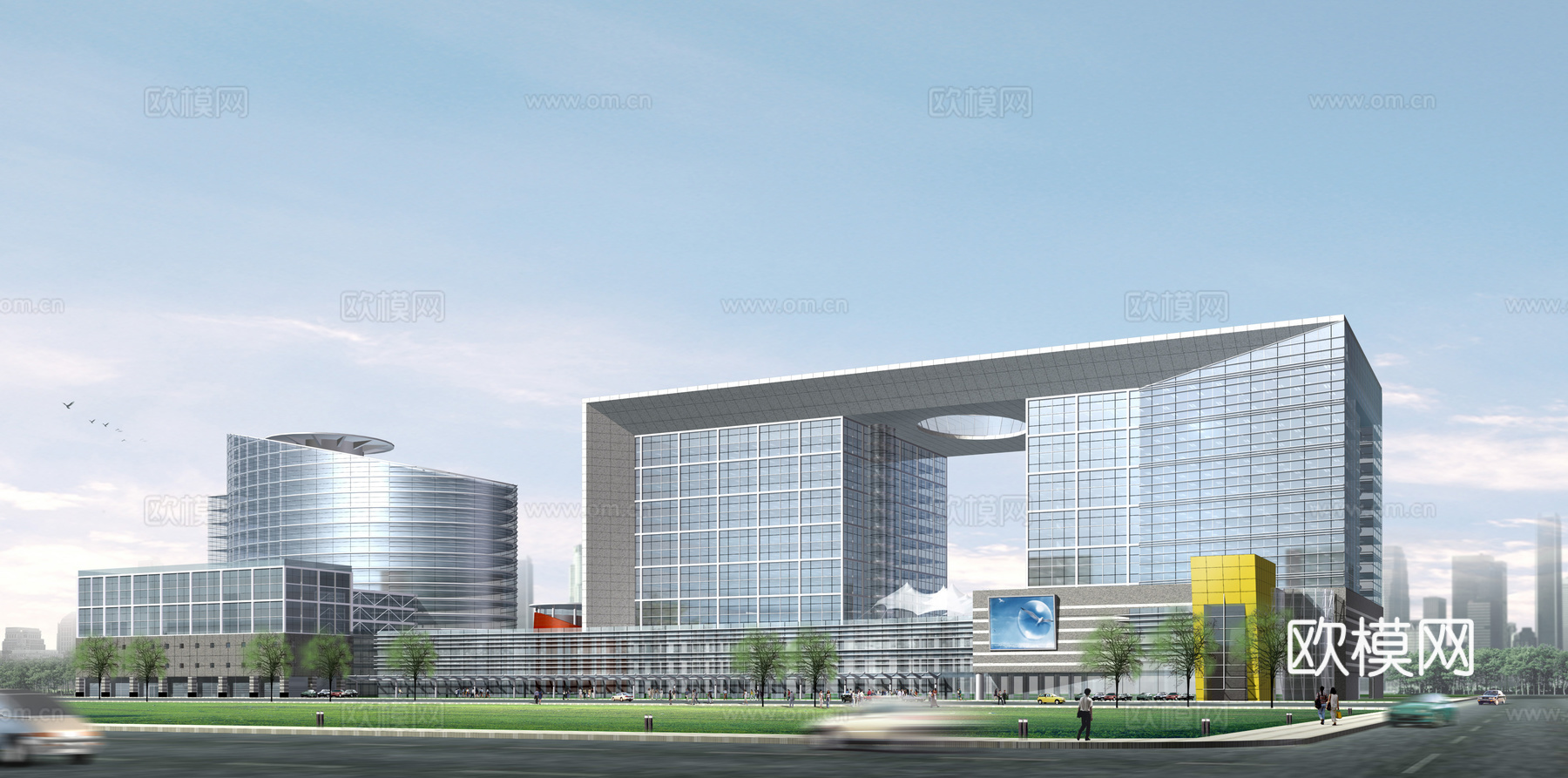环境贴图 城市环境 现代环境 都市风景