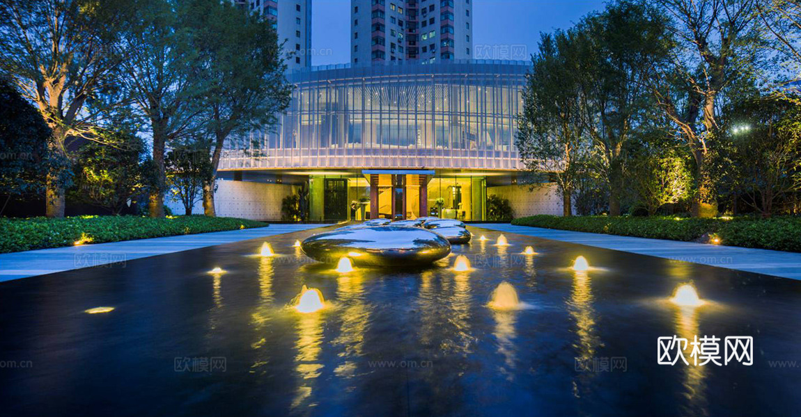 环境贴图 城市环境 现代环境 都市风景下载