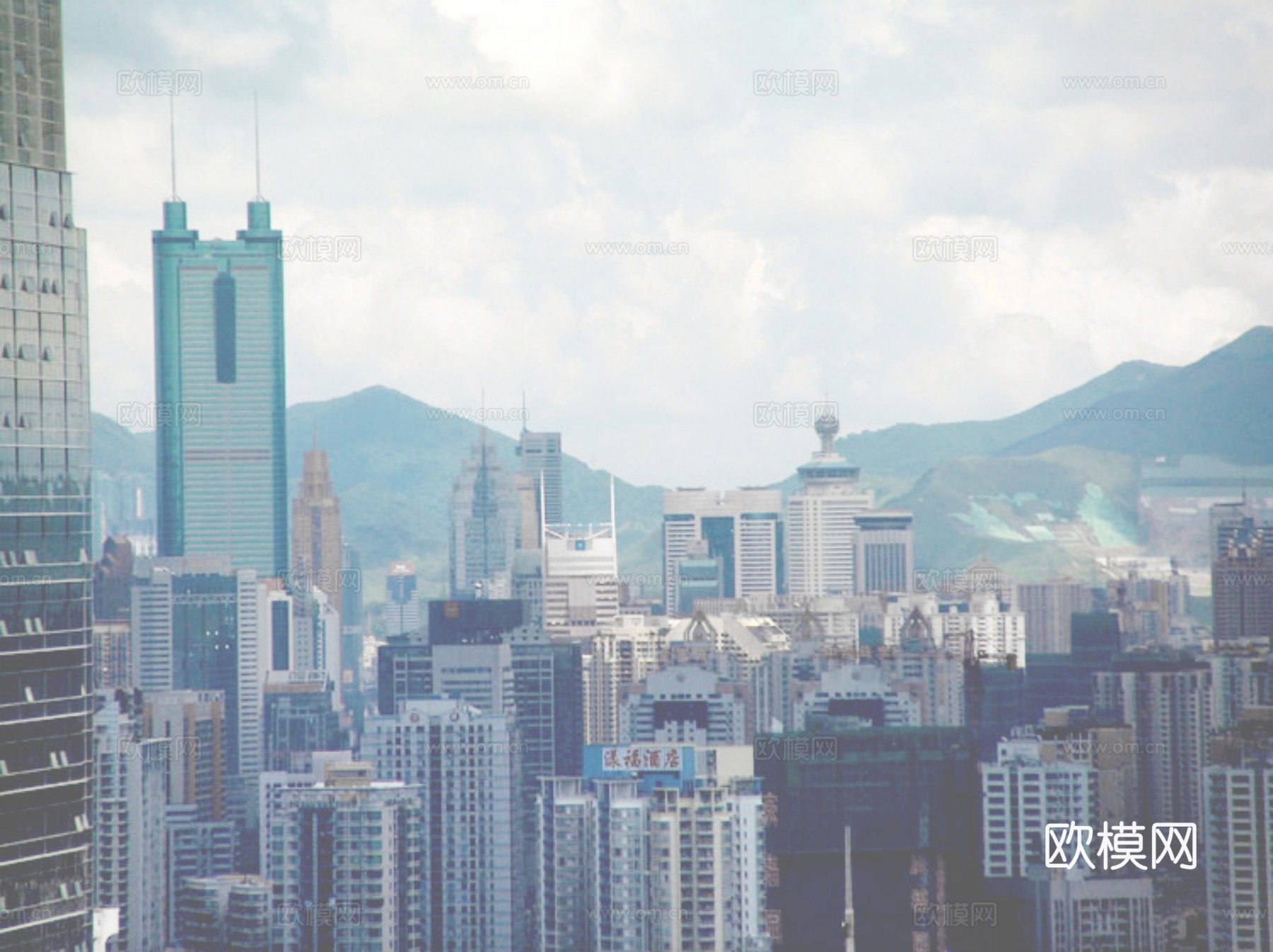 环境贴图 城市环境 现代环境 都市风景下载