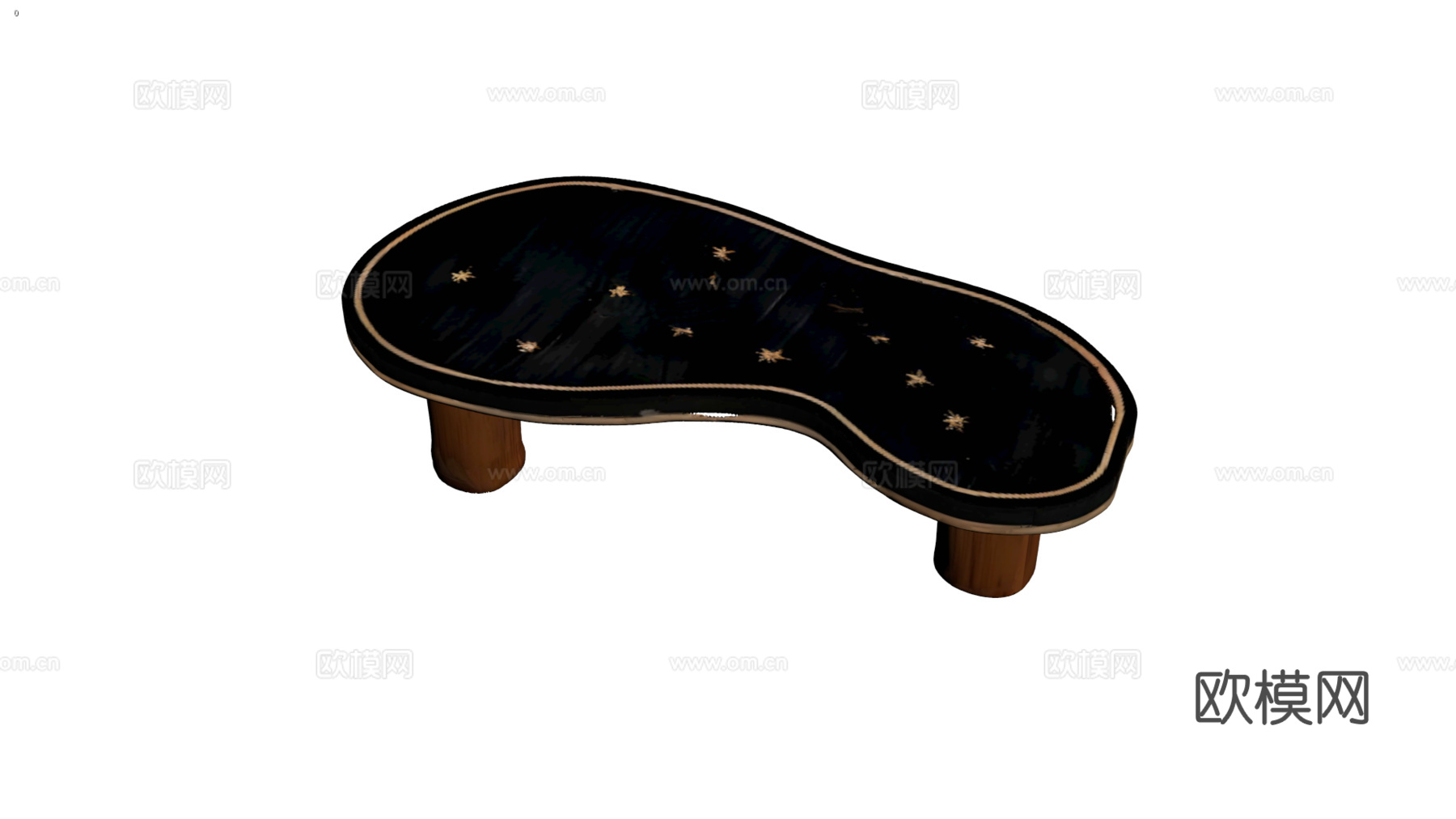 现代 茶几 小桌子su模型下载（渲染图2）