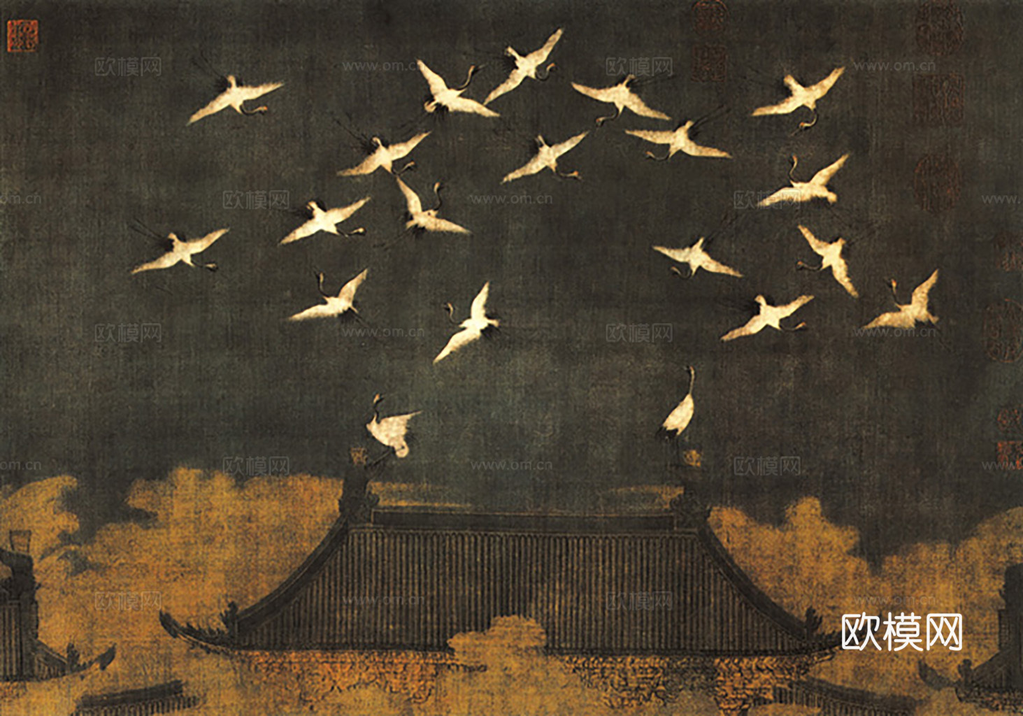 中式水墨字画