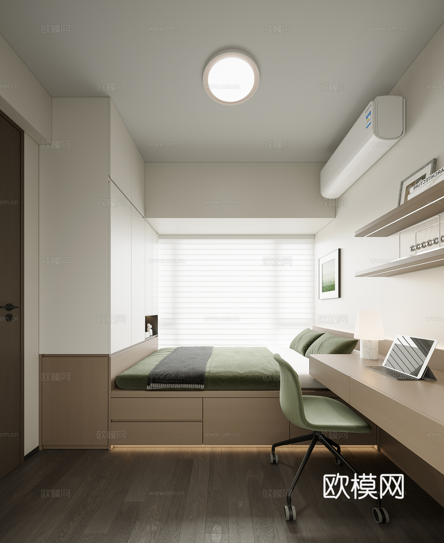现代榻榻米3d模型