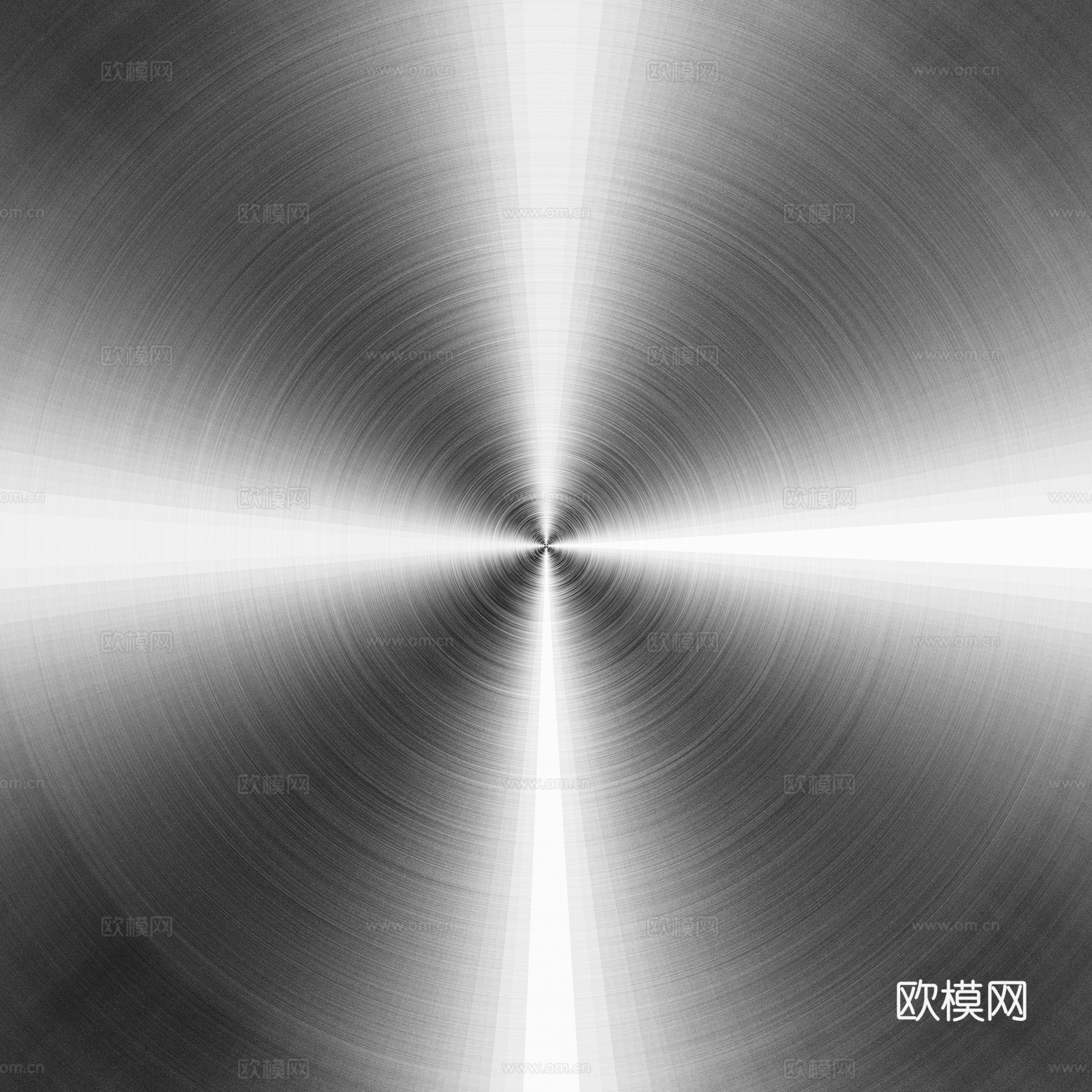 银色圆形拉丝金属