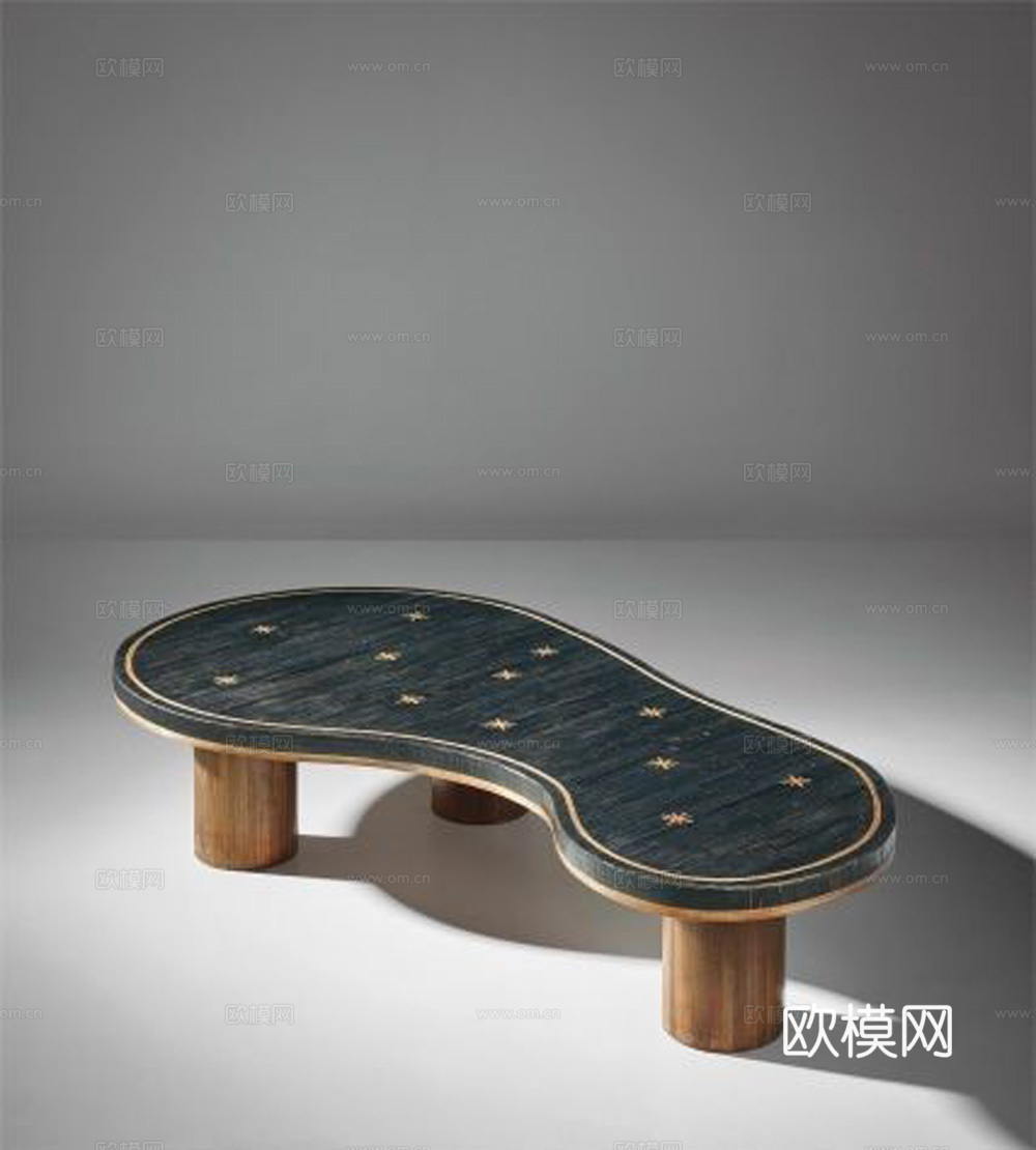 现代 茶几 小桌子su模型下载（渲染图1）