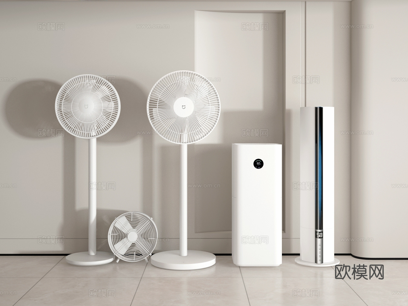 风扇3d模型