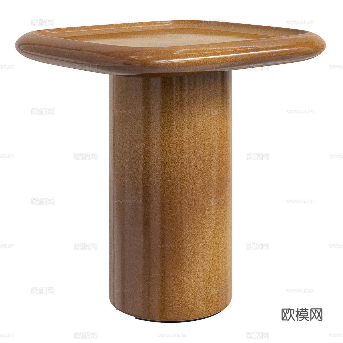 新中式中古风 Selby 茶几3d模型
