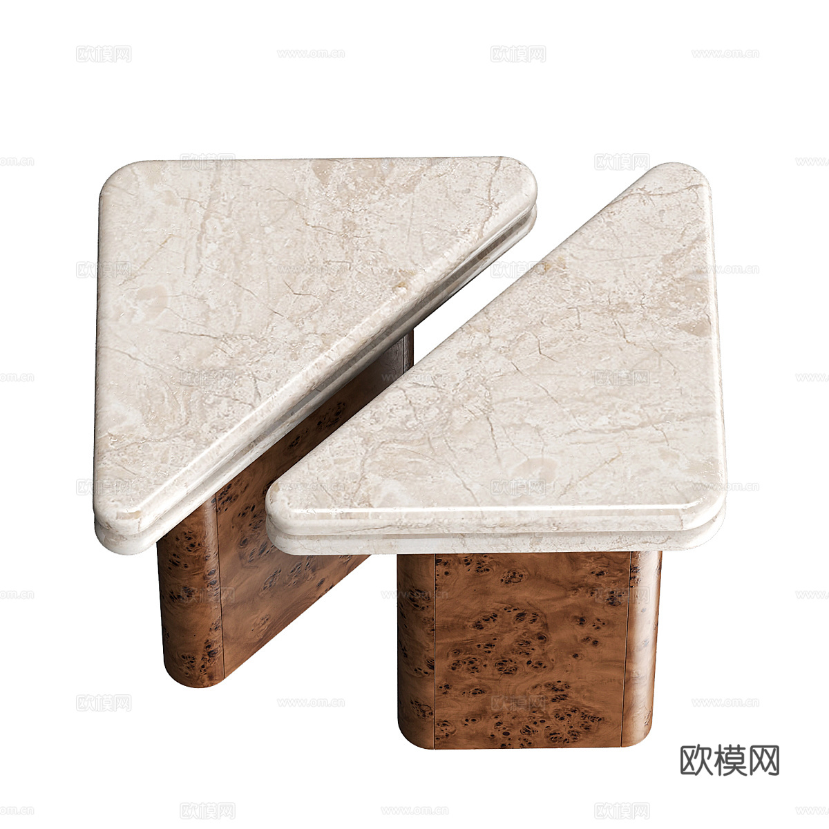 新中式中古风 Gia 边几3d模型