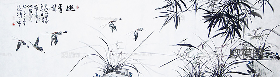中式装饰画挂画下载