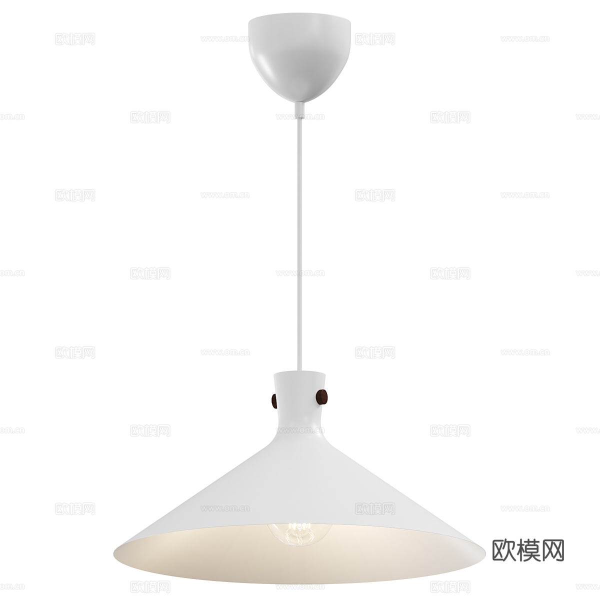 现代极简 Dorina 装饰吊灯3d模型