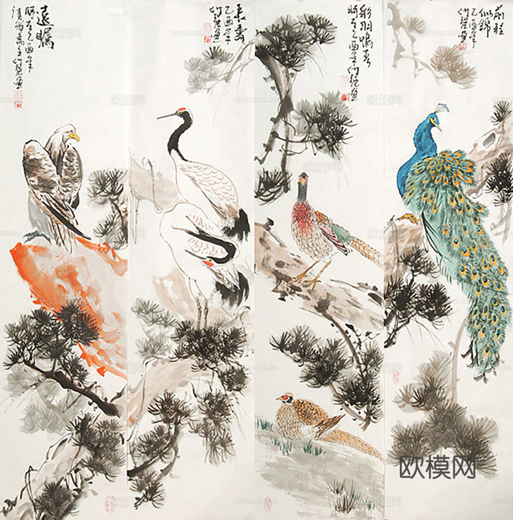 中式装饰画挂画下载