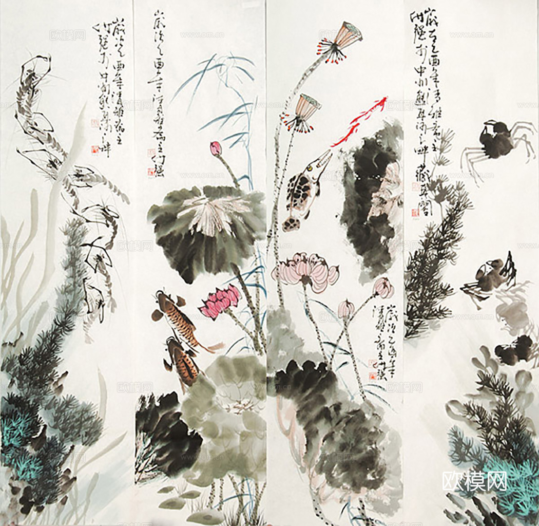 中式装饰画挂画