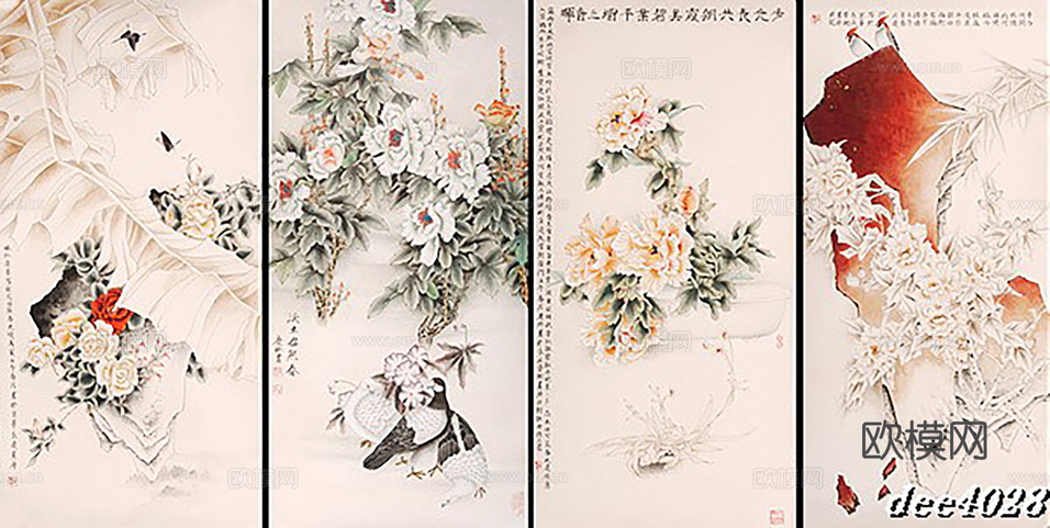 中式装饰画挂画下载