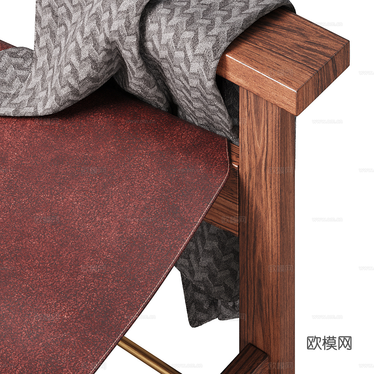 现代意式 Lemieux et Cie Archie 皮椅3d模型