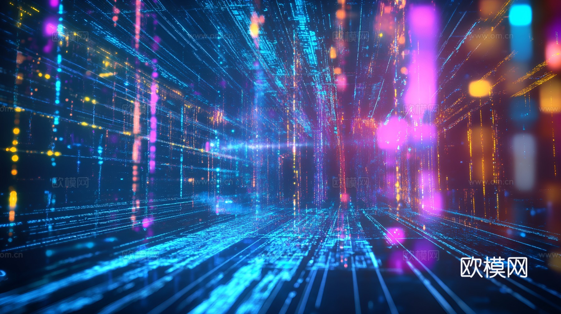 现代电脑屏幕 科技感屏幕 科技感背景 屏幕玻璃 数字背景