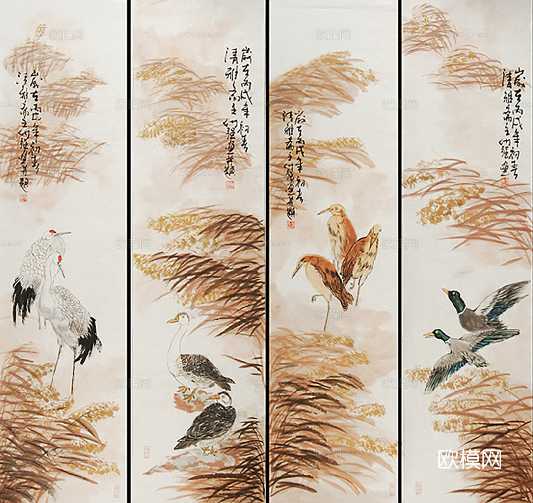 中式装饰画挂画