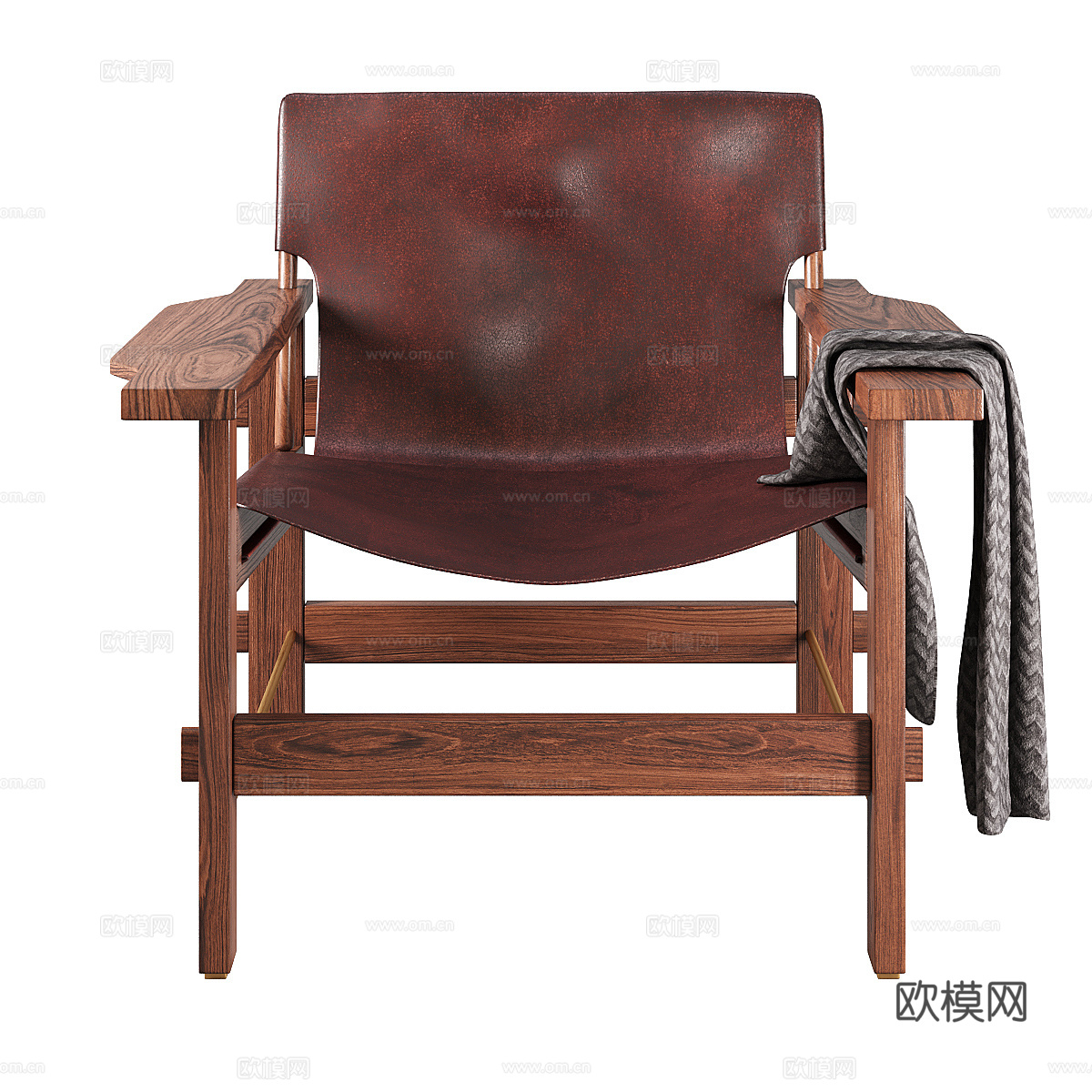 现代意式 Lemieux et Cie Archie 皮椅3d模型