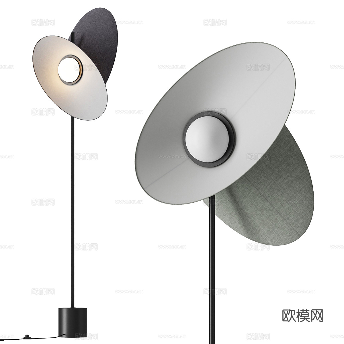 现代意式 Maytoni Evolution 落地灯3d模型