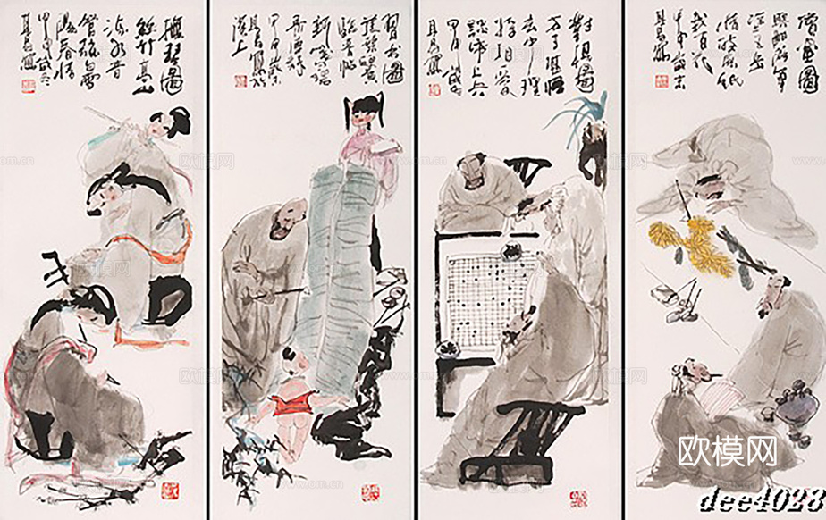 中式装饰画挂画下载