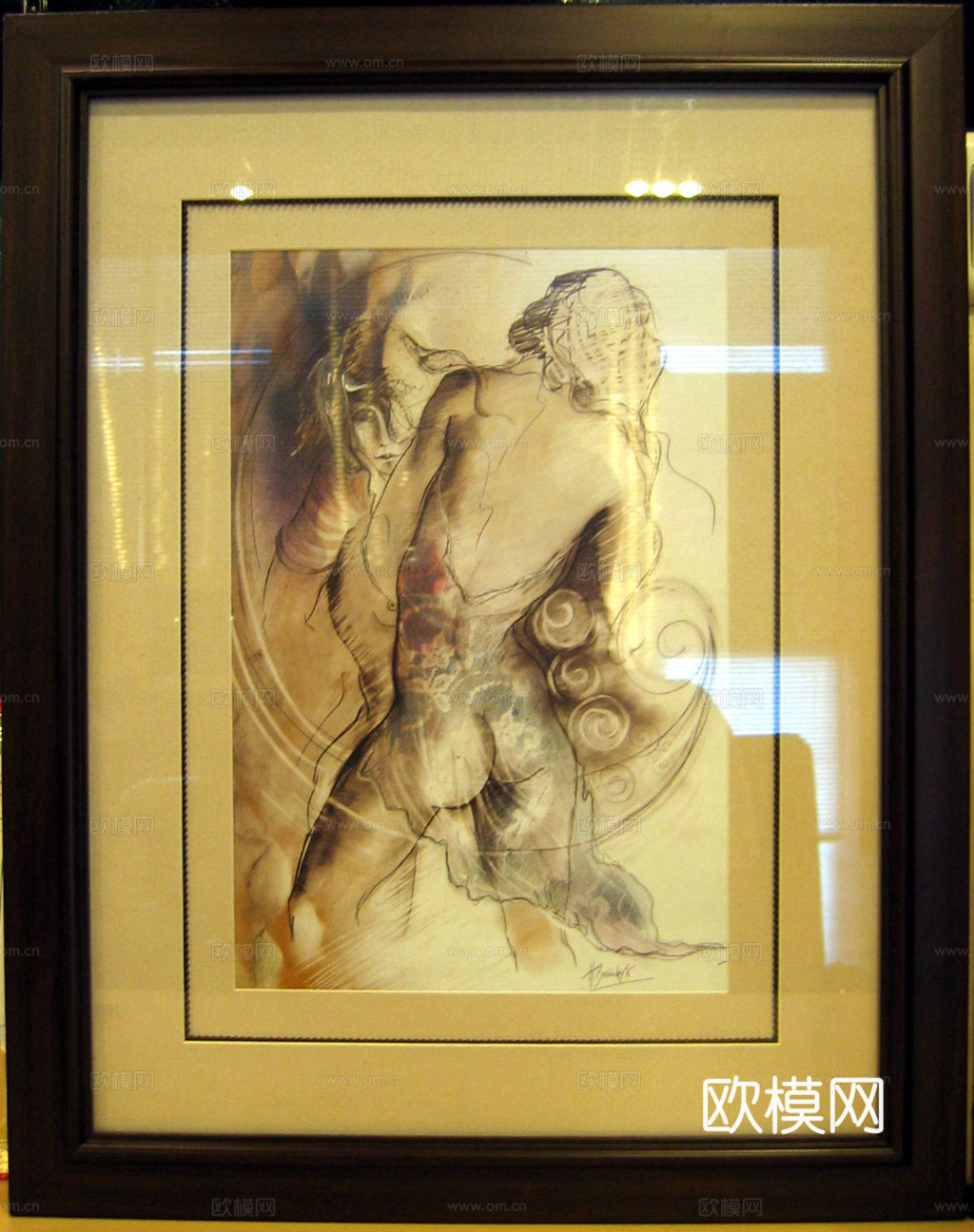 欧式装饰画挂画