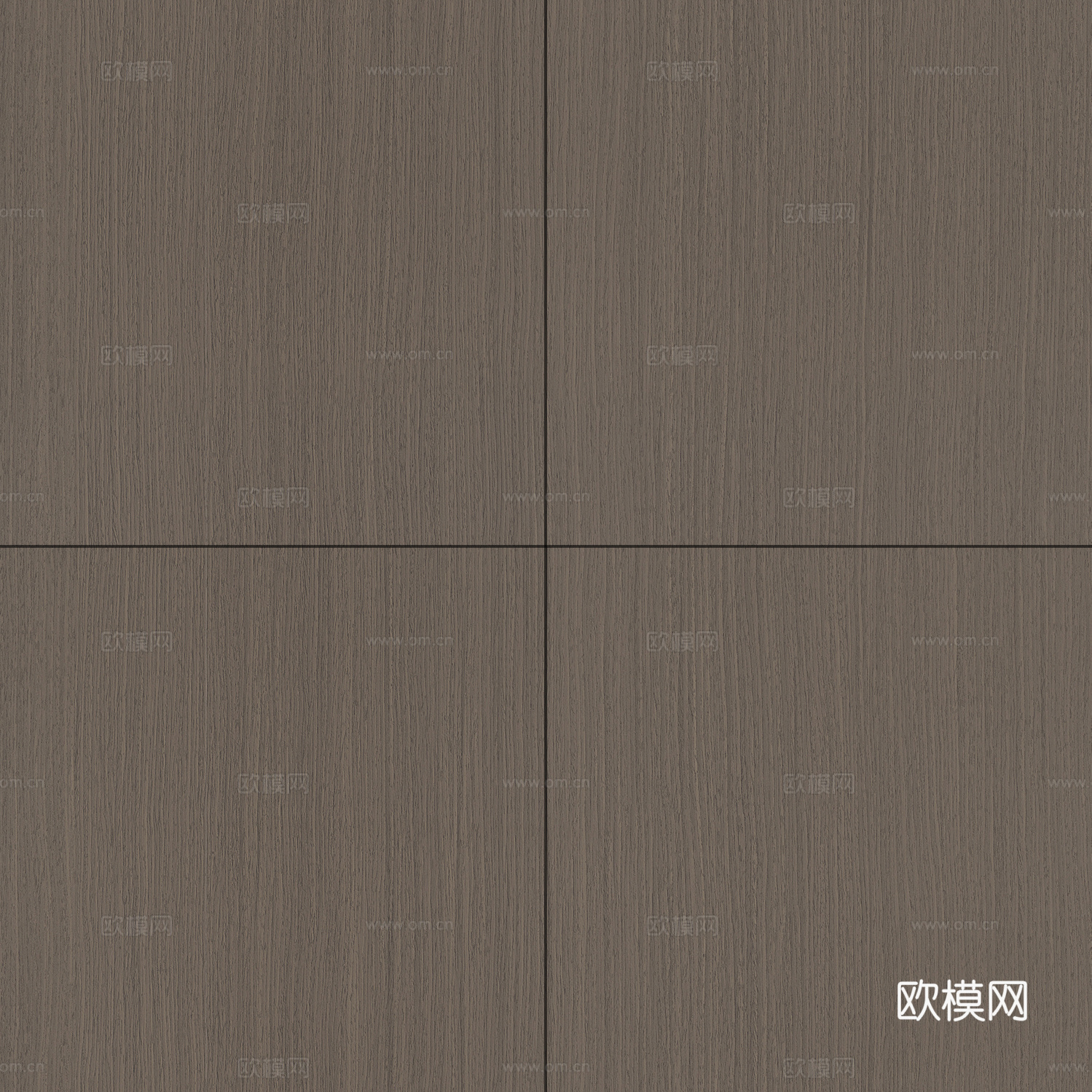 无缝黑胡桃木墙板  胡桃木板材墙面 深棕色直木纹装饰板
