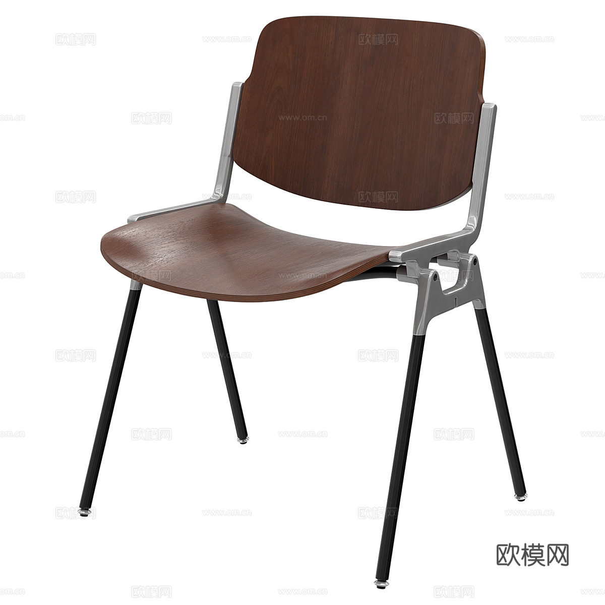 北欧简约单人椅子 椅子  简约椅子3d模型