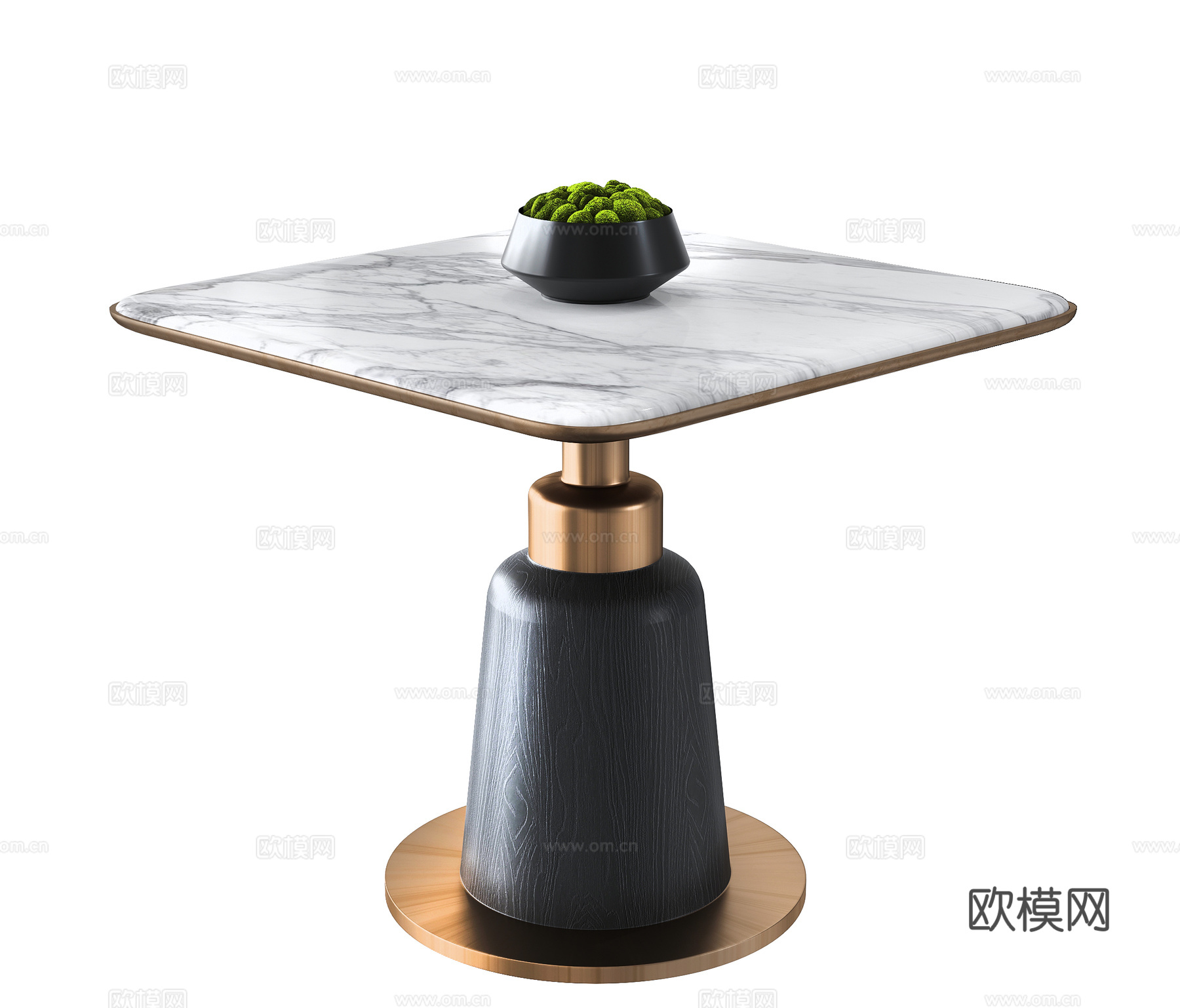 现代方桌3d模型