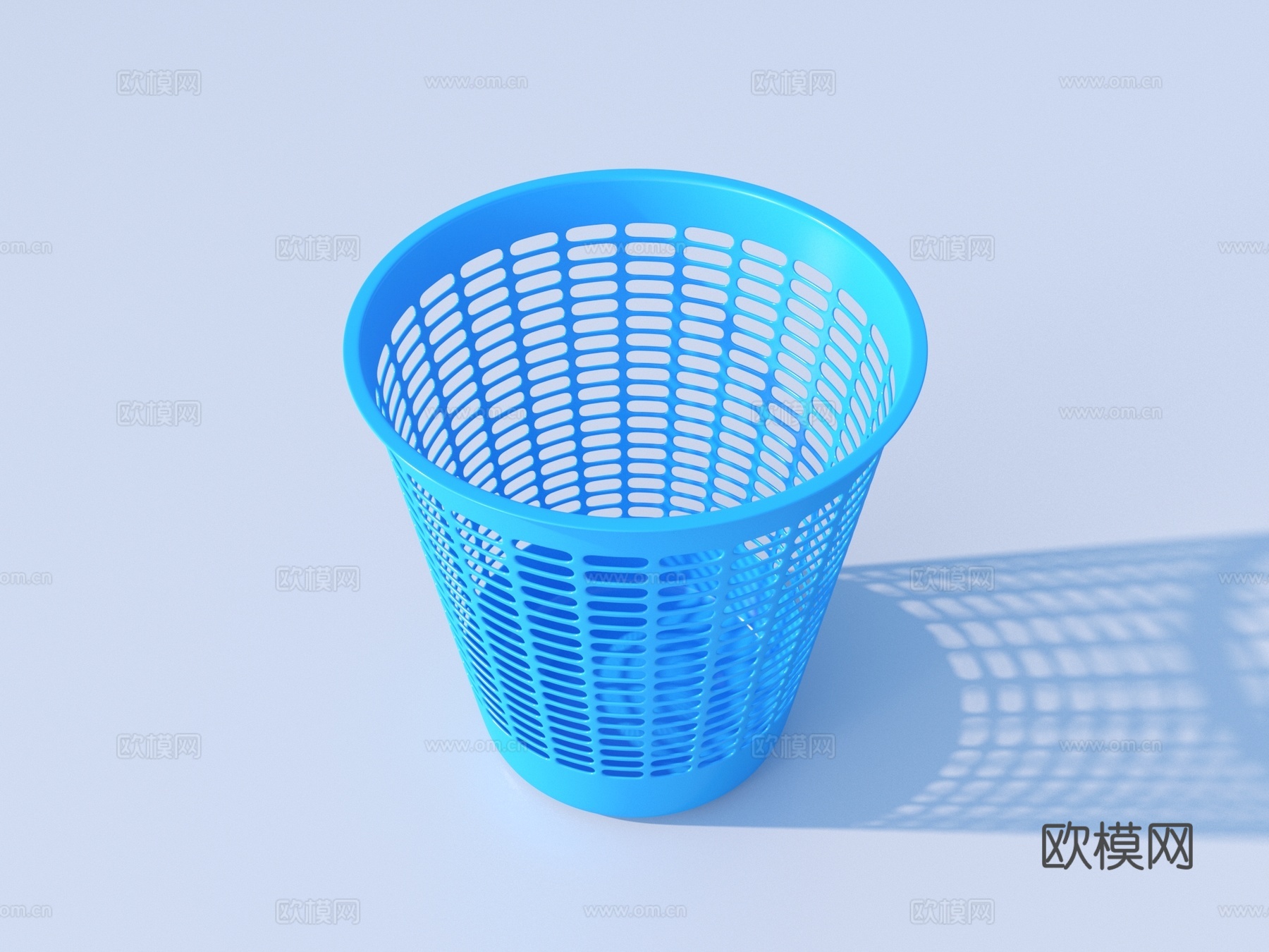 垃圾桶 室内桶 垃圾箱 可回收桶3d模型