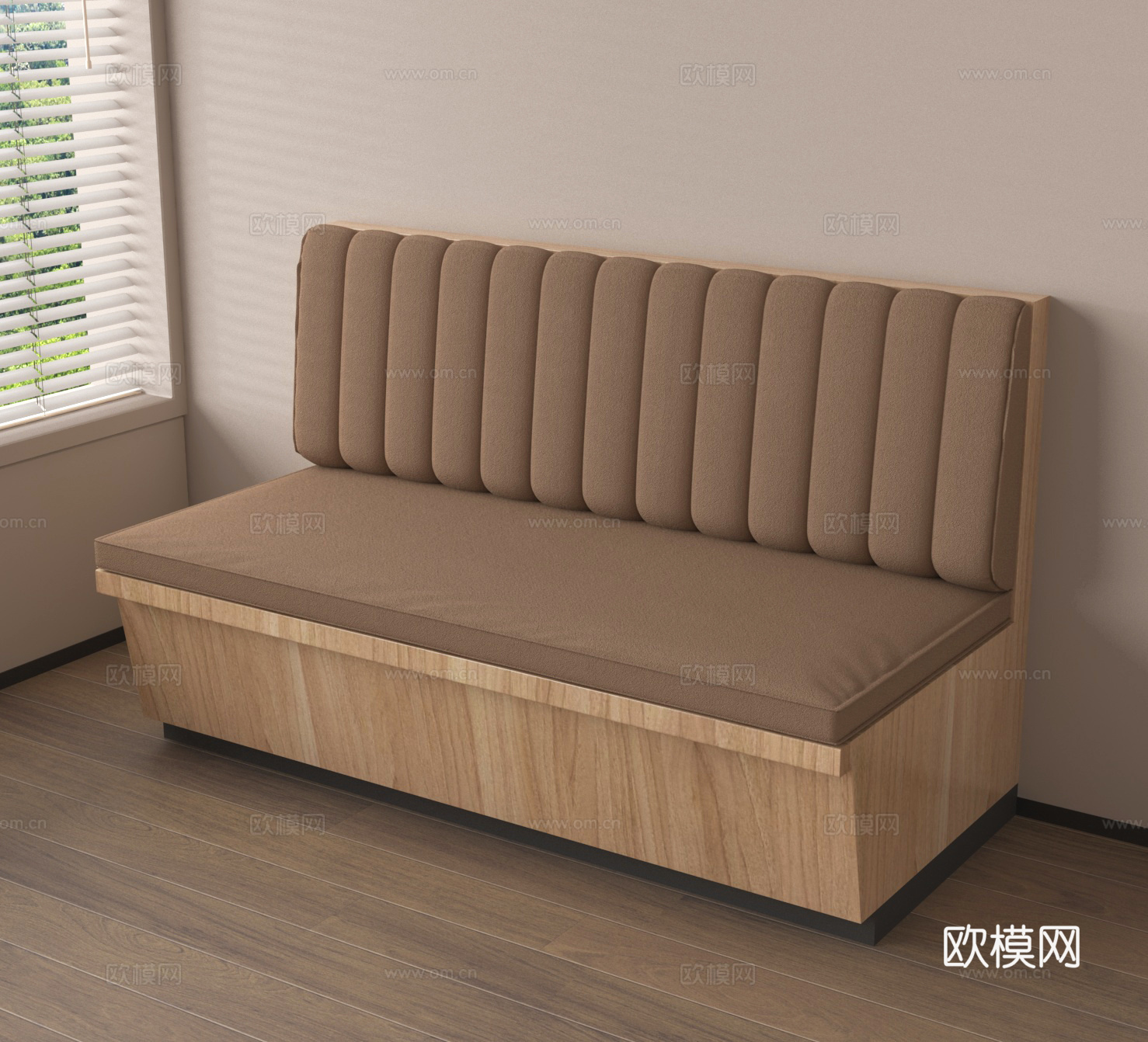 卡座沙发 沙发椅su模型