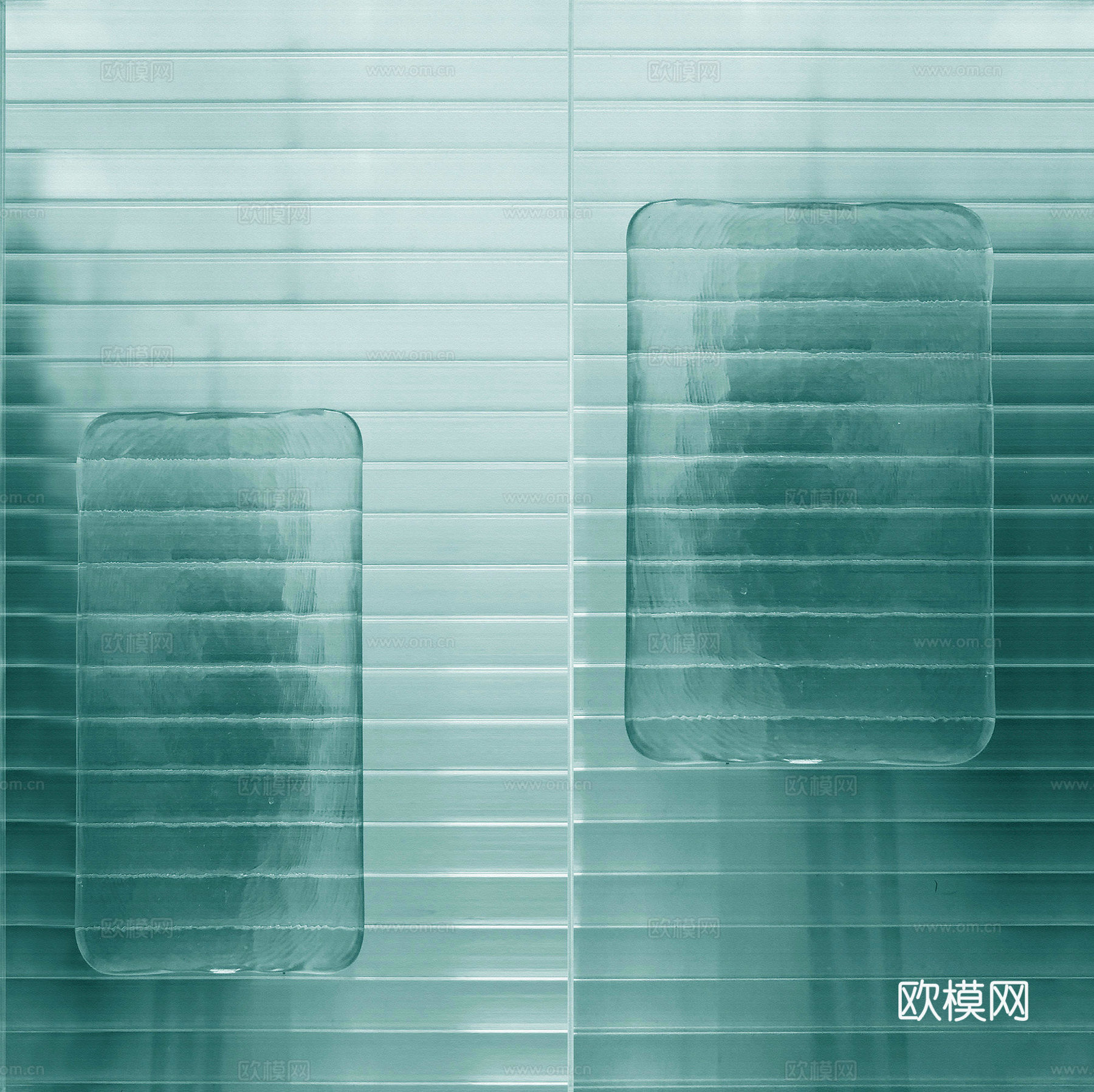 绿色几何壁纸