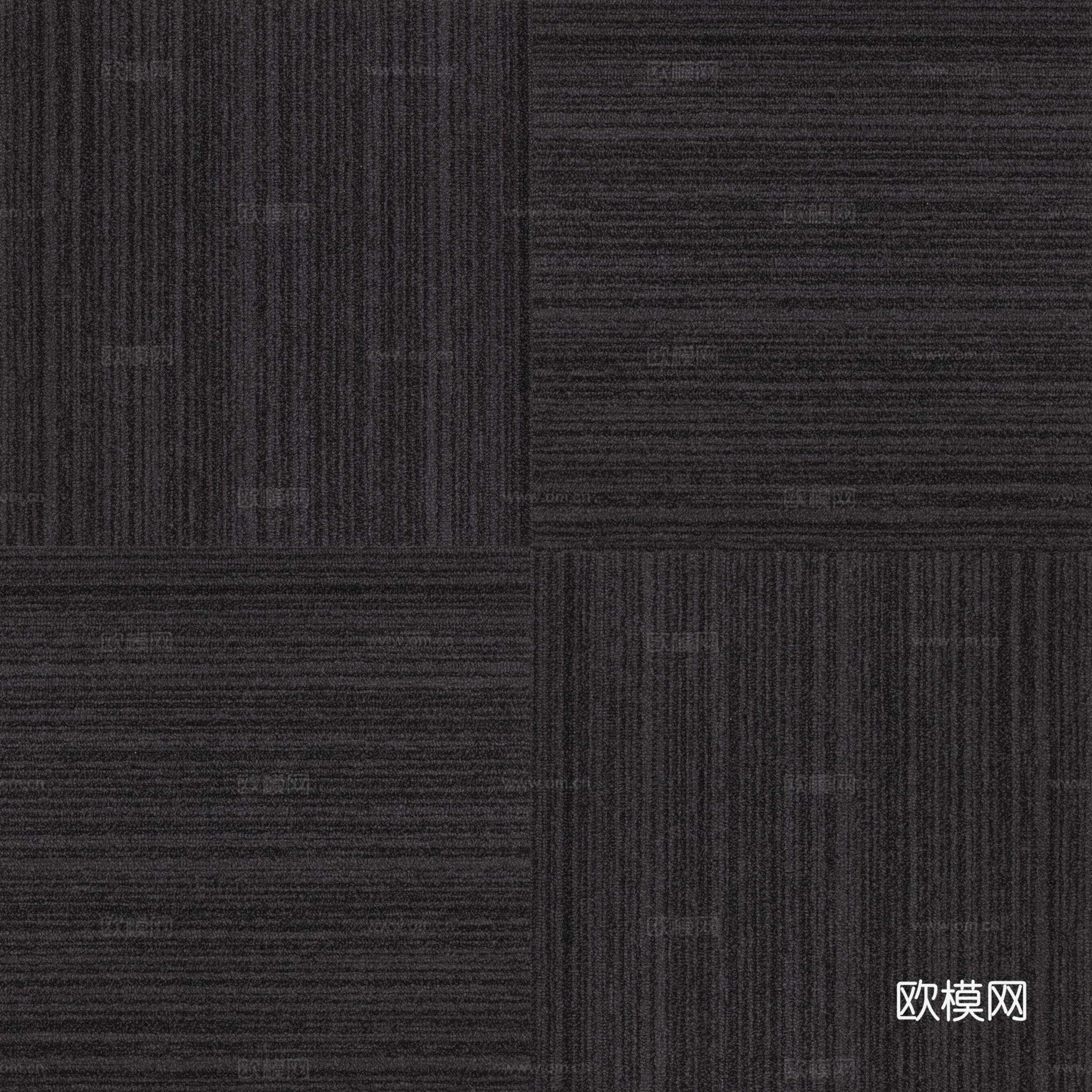 深色酒店会所办公地毯块毯
