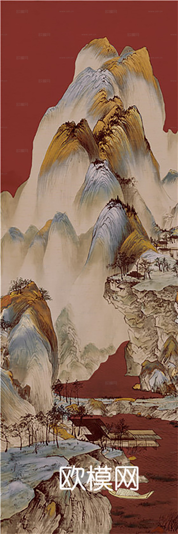 中式装饰画挂画书法字画