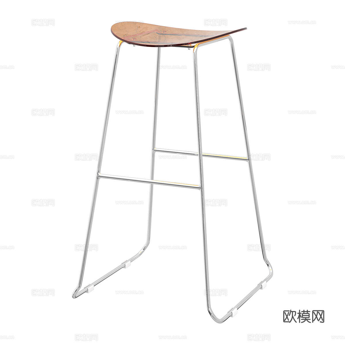 现代简约吧椅 吧椅 简约吧椅 休闲吧椅 凳子 酒吧吧椅3d模型