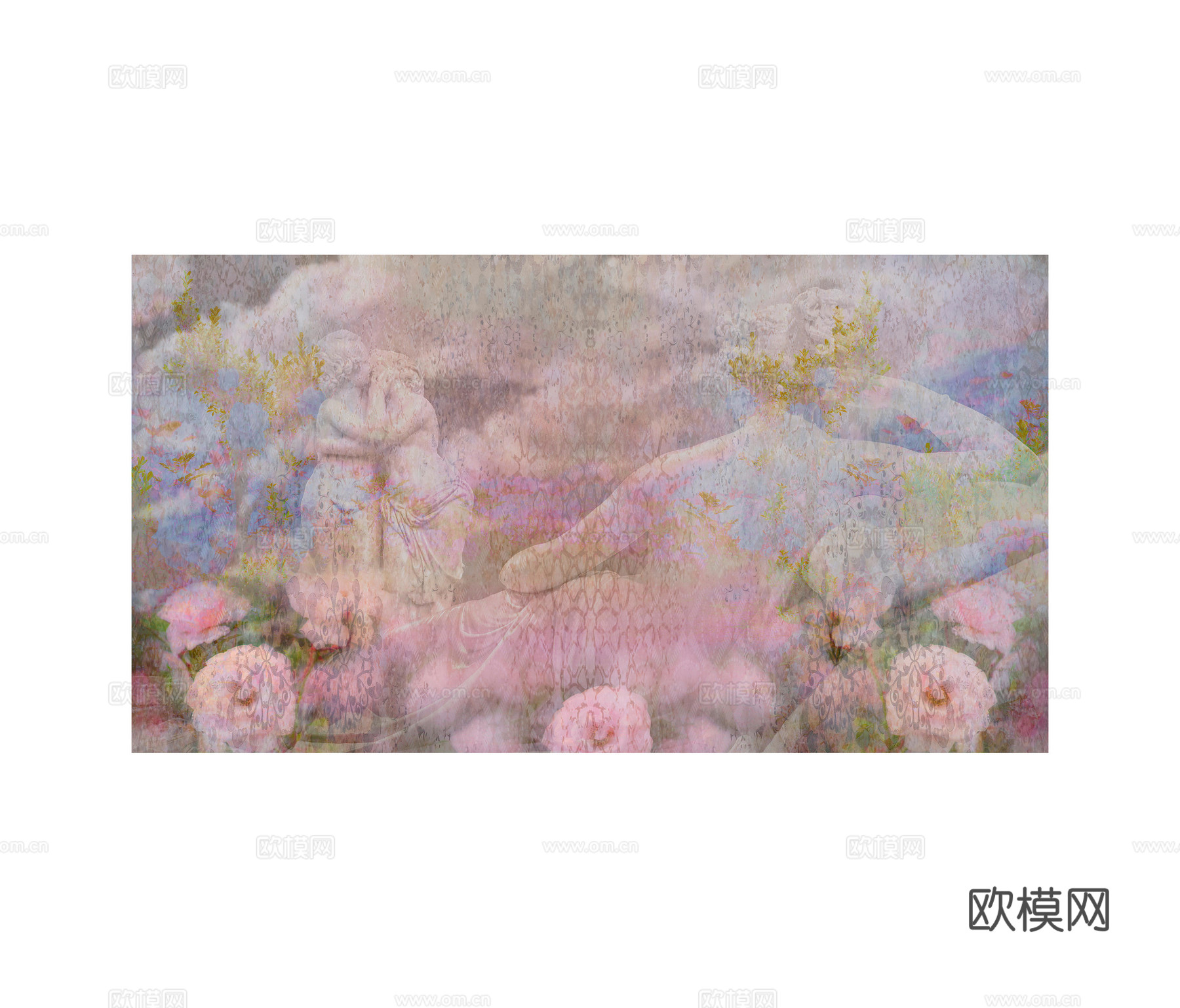 彩色花卉壁纸