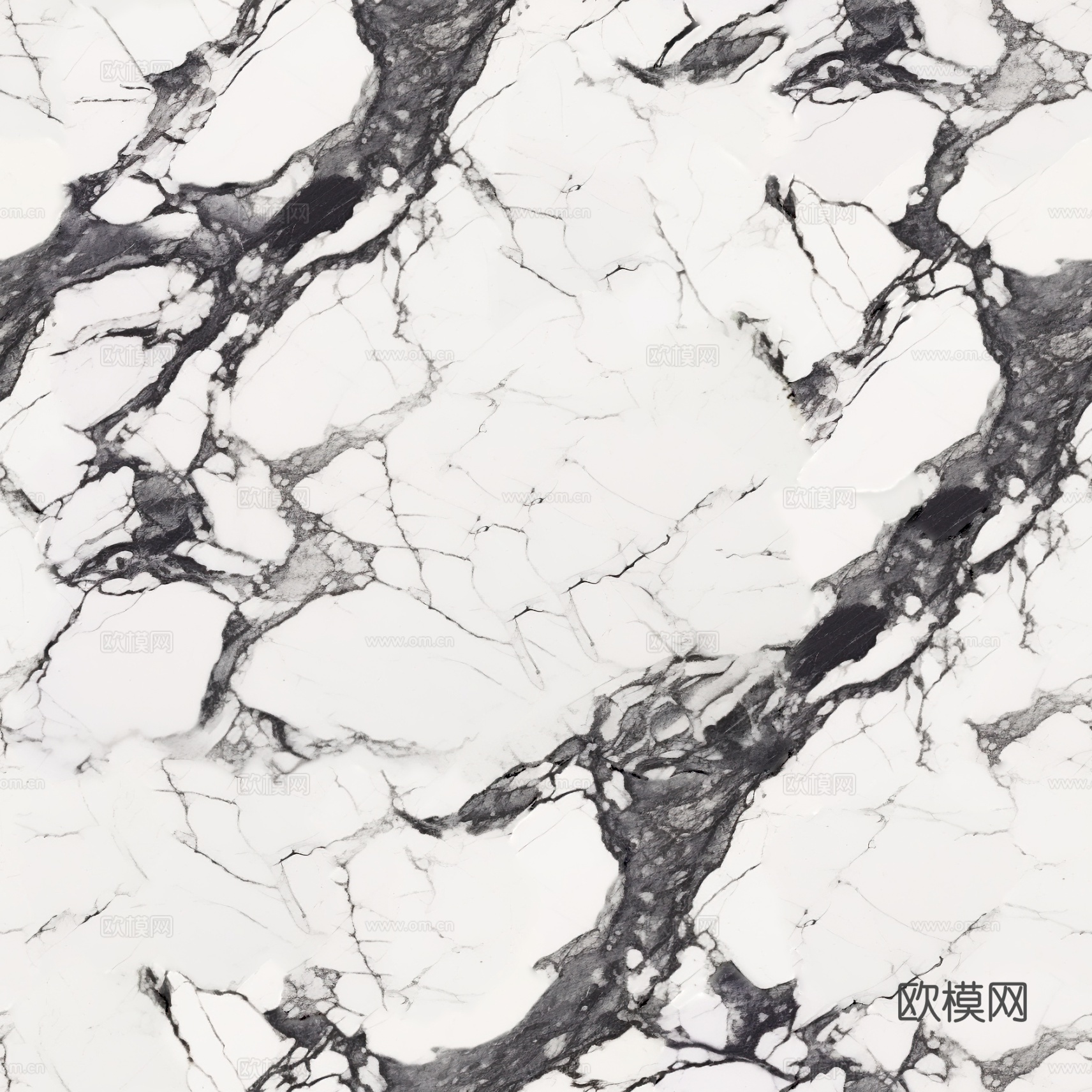 无缝宝格丽白色大理石贴图