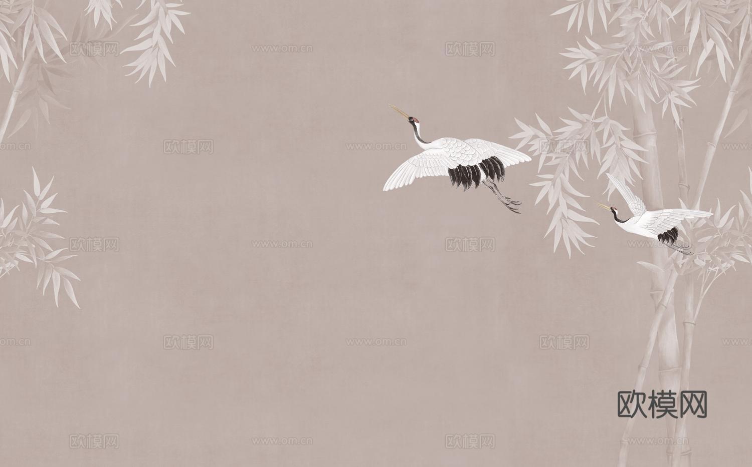 新中式花鸟装饰画