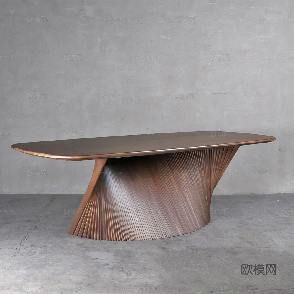 现代 茶几 小桌子 餐桌su模型下载（渲染图1）