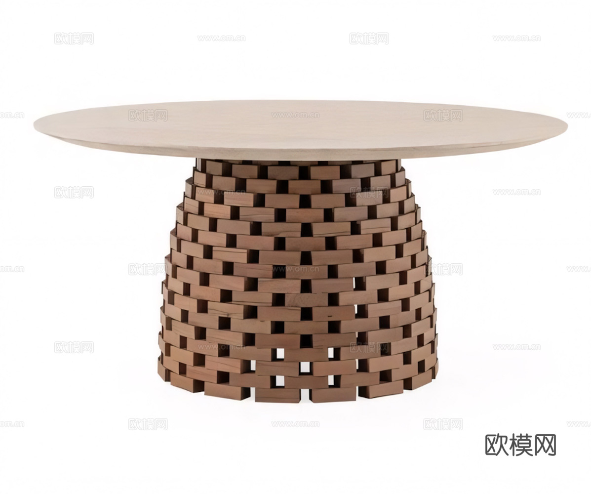 现代 茶几 小桌子 餐桌su模型