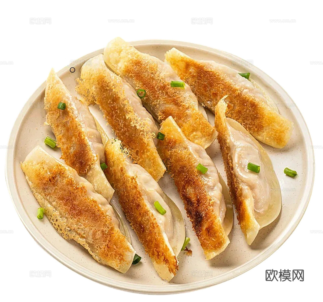 免抠煎饺 锅贴